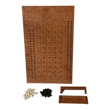 Game Parts Pieces Word Master Mind 1975 Invicta Decoding Board & Word Shield Peg - $3.99