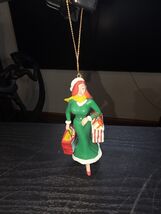  DISNEY GROLIER Jessica Rabbit  Christmas Tree Ornament With Box - $16.45
