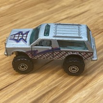 Hot Wheels 1983 Chevy Blazer 4X4 1:64 Diecast Truck Silver KG JD - $9.89
