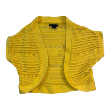 Yellow Sweater Shrug Gap Sz XS 4-5 - £15.34 GBP