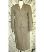 Vintage Donnybrook Womens Wool Blend Blazer &amp; Skirt Career Outfit Set Si... - £58.26 GBP