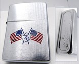 1776-1976 Bennington Stars and Stripes Flag Engraved Zippo 1976 Fired Rare - $119.00