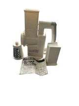 Vintage Presto Salad Shooter Electric Slicer Shredder 0291001 w/ 2 Blades - $19.00
