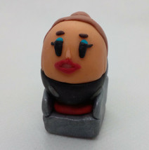 Ariana Grande Inspired Caricature Funny Figurine Handmade Polymer Clay Sculpture - £29.72 GBP