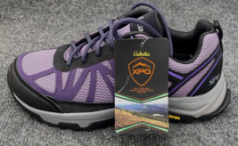 Cabelas Shoes Womens US 7 XPG Hiking Trail Purple Gray Lace Up Vibram Sn... - £32.47 GBP