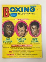 VTG Boxing Illustrated Magazine July 1972 Bob Foster, Carlos Ortiz No Label - $14.20