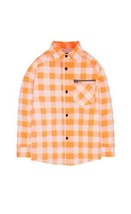 Hurley Boys Poplin Plaid Button Down Shirt Size 7 Nwt - $23.36