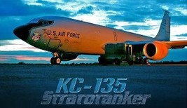 Vintage Warplane Boeing KC-135 Stratotanker Magnet #1 - £78.31 GBP