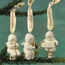 Deptment 56 Musical Trio Snow Babies Ornaments 69178 Retired Christmas 2002 - £20.95 GBP