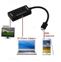 Mhl Micro Usb To Hdmi Hd Tv Adapter Cable Samsung Galaxy S2 &amp; Note N7000 - £4.18 GBP