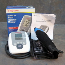 Walgreens Blood Pressure Monitor Used but in box with instructions  - £7.85 GBP