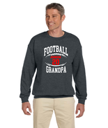 Custom Football Grandpa Unisex Sweatshirt - $481.30 MXN+
