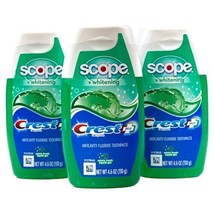 Crest Complete Scope Whitening Toothpaste, Minty Fresh Liquid Gel 4.6 oz, 3 Pack - £14.45 GBP