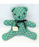 Vera Bradley Kelly Bear Greenfield 10&quot; Teddy Bear Quilted Retired with Tags - $13.71