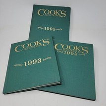 Cook&#39;s Illustrated Lot of 3 Annual Hardcover Cookbooks 2007 2009 2010 - $23.36