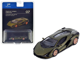 Lamborghini Sian FKP 37 Verde Gea Green Metallic &quot;Hypercar League Collection&quot; 1/ - £17.93 GBP