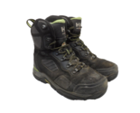 HELLY HANSEN Men&#39;s 8&quot; Super Resilient STSP Work Boots Black/Green Size 8.5M - £37.34 GBP