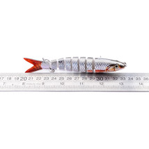 Pike Fishing Lures Artificial Multi Jointed Sections Hard Bait Trolling ... - £7.77 GBP+