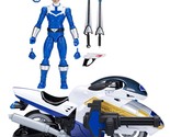 Power Rangers Lightning Collection Time Force Blue Ranger and Vector Cyc... - $43.99