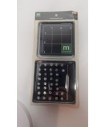 Making Memories 39pc Metal Stamping Die Set w/Alphabet &amp; Numbers New Scr... - $17.70 CAD