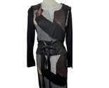 Venus Patchwork &amp; Faux Leather Dress size S Women - $19.75