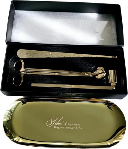 Candle Wick Trimmer, Snuffer & Electric Lighter set – Perfect Gift for Lovers Item image 14