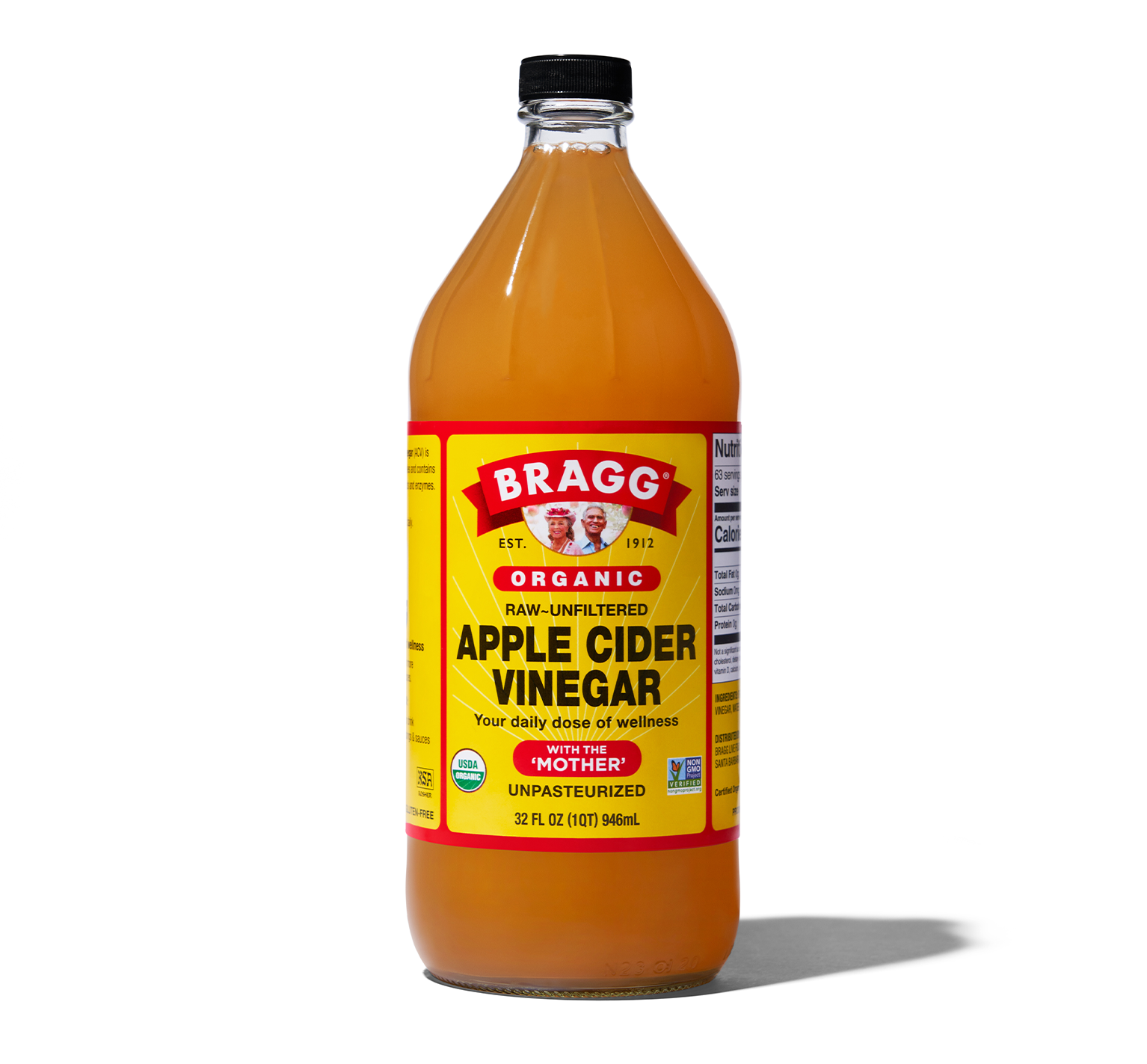 Bragg's Organic Apple Cider Vinegar, Raw Unfiltered - $15.09 - $95.98