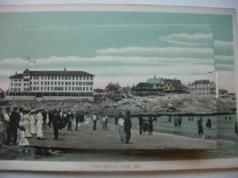 Vintage Post card of: “York Beach, York, Me.” Souvenir of York Beach wit... - £19.87 GBP