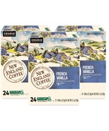 NEW ENGLAND COFFEE FRENCH VANILLA K-CUPS 72CT  Best by 5/2026 - $734.63 MXN