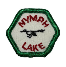 Nymph Lake Patch Colorado Green Travel Souvenir 1.5x1.75” - £5.62 GBP