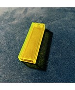 Lego part 46212 Trans Neon Light Green Panel 1x2x5 without Side Supports - $18.44 MXN