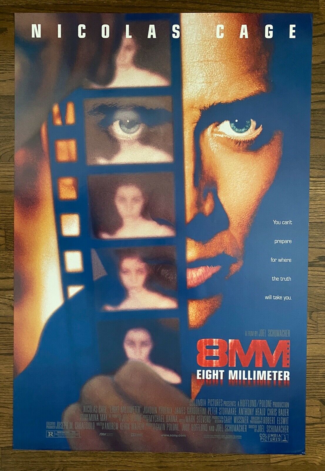 8MM (1999) Nicholas Cage Investigates a Snuff Film DS 1-Sht Joaquin Phoenix - $75.00
