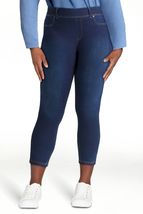 Terra &amp; Sky Jeggings 3X 24W-26W Dark Wash High-Rise Pull-On Skinny Jeans... - $15.02