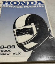 1988 1989 Honda VT600C Shadow VLX Service Shop Repair Manual OEM 61MR101 - £19.07 GBP