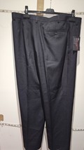 Mens Marks and Spencer Black Tailoring Crease Resistant Trousers 42” wai... - $34.04