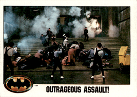 1989 Topps Batman #58 Outrageous Assault! NM Near Mint ID:46092 - $1.67