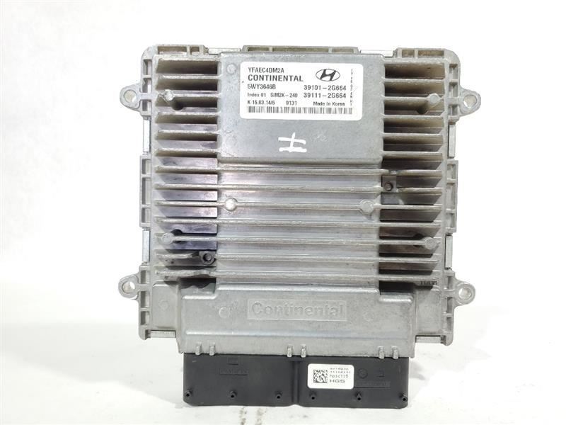 2014 Hyundai Sonata OEM Engine Control Module ECU 2.4L Automatic 39101-2G664 Item image 7