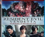 Resident Evil: Vendetta (Blu-ray, 2017, 2-Disc) NEW Factory Sealed Free ... - $8.31