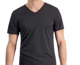 Id Ideology Birdseye Mesh V-Neck T-Shirt, Color: Deep Charcoal, Size: Me... - $14.84