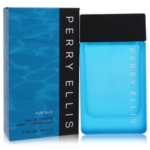 Perry Ellis Pure Blue by Perry Ellis Eau De Toilette Spray 3.4 oz for Men - $58.00