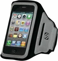 Scosche Neoprene Sport Armband Case for Smartphones - Black - $7.88