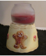 Candleholder Gingerbread Men Porcelain with Candle - $277.99 MXN