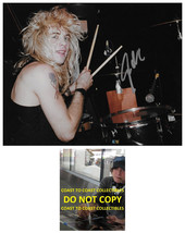 Steven Adler Guns N Roses Drummer signed 8x10 photo proof COA autographed G.N.R - £98.60 GBP