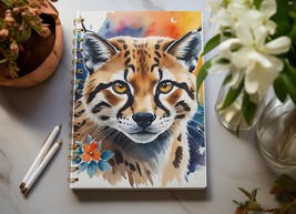 Vibrant Ocelot Spiral Notebook, Artistically Designed, Perfect for Journ... - €14,66 EUR