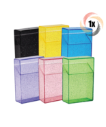 1x Colorful Flip Open Cigarette Case | Holds 24 Cigarettes | Choose Your... - £6.74 GBP