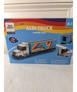 NEW Aldi Building Bricks grocery Store semi truck 212 pieces set Bee hap... - $13.00