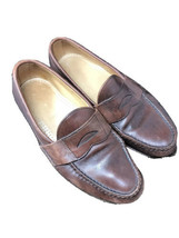 ALLEN EDMONDS Men Sz 10 D Danbury Slip-On Leather Penny Loafer Shoe USA ... - £39.14 GBP
