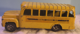 Vintage Hubley Metal Yellow School Bus #2 Made In The Usa - £21.57 GBP