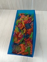 LIte brite replacement blue drawer and pegs for cube some multi-peg connected - $9.89