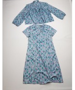 Vtg 90s Streetwear Womens 16 1/2 Rainbow Fleck Geometric 2 Piece Dress C... - $81.17 CAD